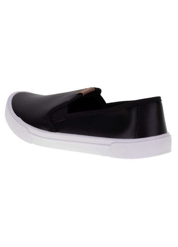 Moleca - Tênis Feminino Slip On Moleca 5296530 - Preto 3