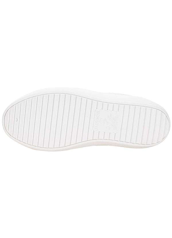 Moleca - Tênis Feminino Slip On Moleca 5830100 - Branco 4