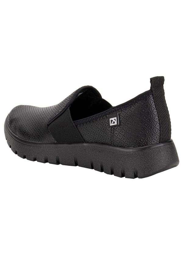 Piccadilly - Tênis Feminino Slip On Piccadilly 950042 - Preto 3