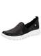 Piccadilly - Tênis Feminino Slip On Piccadilly 950042 - Preto/Branco - variação: - Preto/Branco