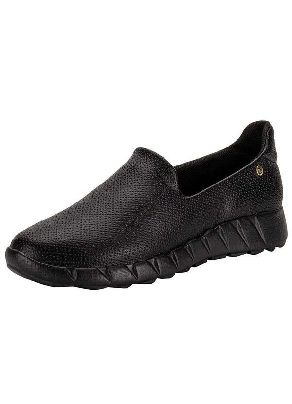 Piccadilly - Tênis Feminino Slip On Piccadilly 970103 Preto