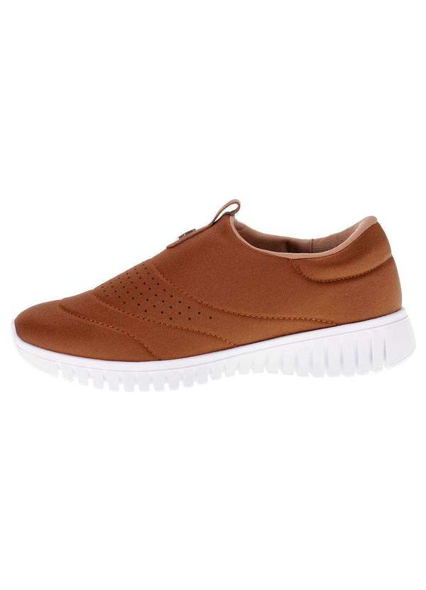 Usaflex - Tênis Feminino Slip On Usaflex Ae2229 - Canela 2