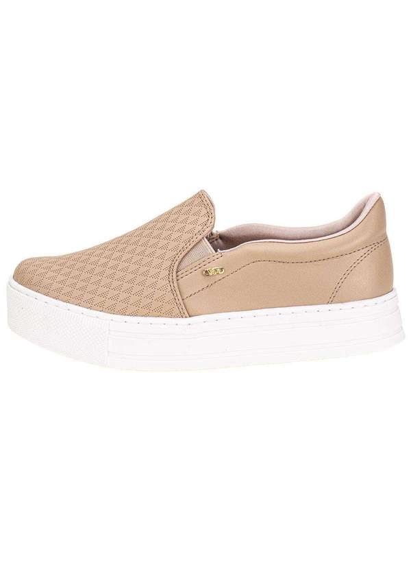 Via Marte - Tênis Feminino Slip On Via Marte 010023 Bege 2