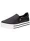Via Marte - Tênis Feminino Slip On Via Marte 010023 Preto/Branco - variação: Preto 01