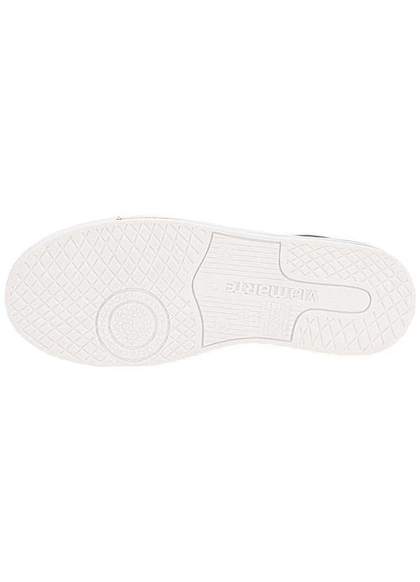 Via Marte - Tênis Feminino Slip On Via Marte 010023 Preto/Branco 4