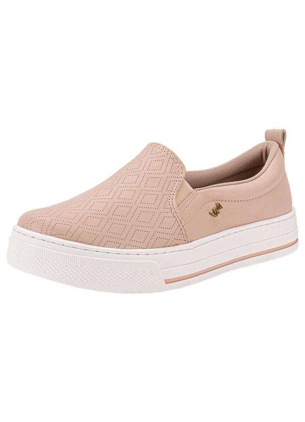 Via Marte - Tênis Feminino Slip On Via Marte 027007 - Rosa