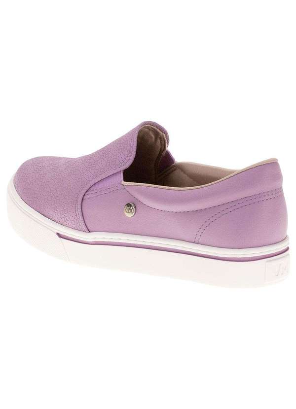 Via Marte - Tênis Feminino Slip On Via Marte - 221402 - Lilás 3