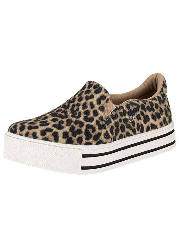 Via Marte - Tênis Feminino Slip On Via Marte - 238601 - Onça 01 1
