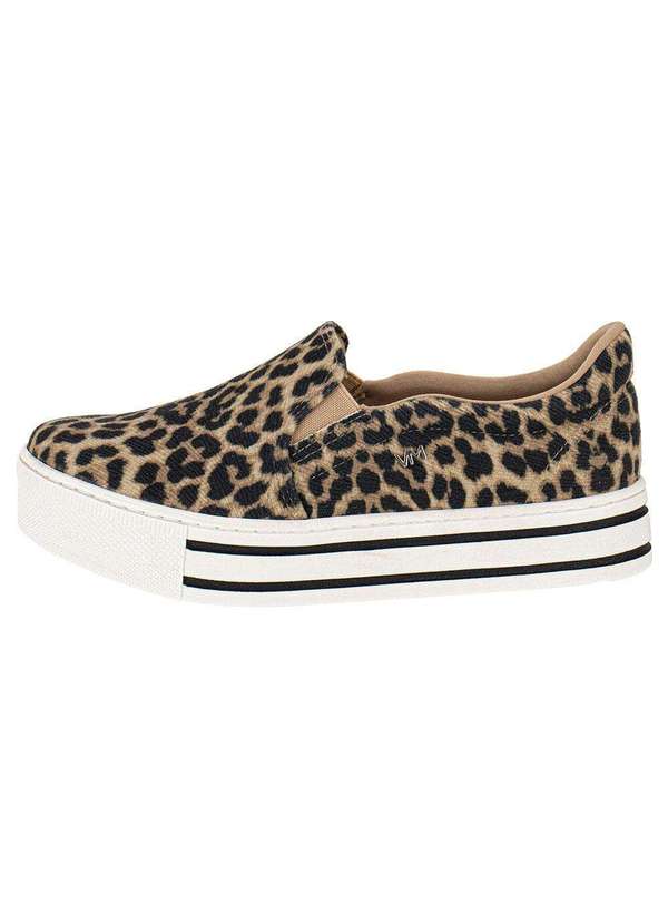 Via Marte - Tênis Feminino Slip On Via Marte - 238601 - Onça 01 2