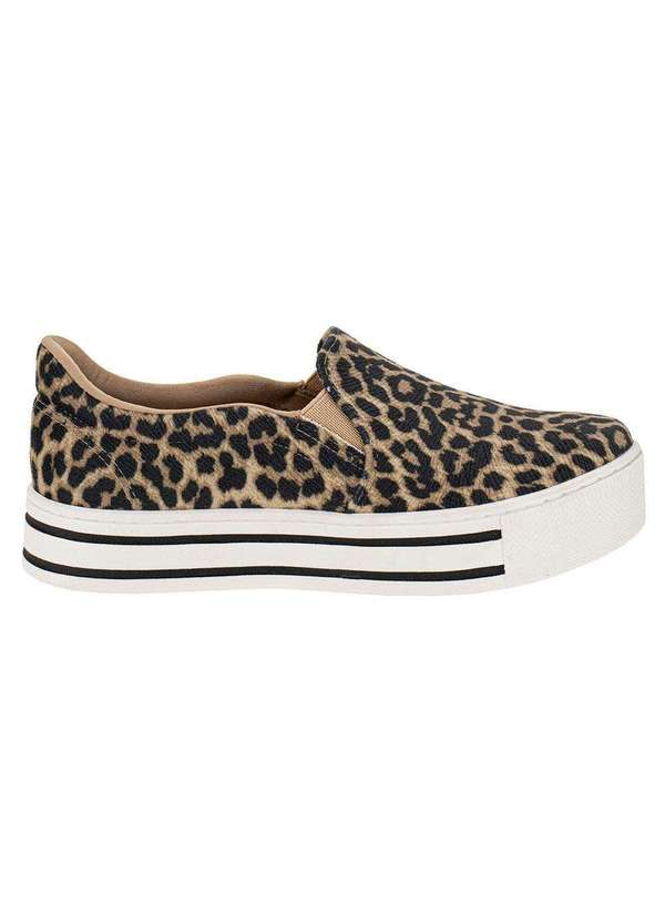 Via Marte - Tênis Feminino Slip On Via Marte - 238601 - Onça 01 5