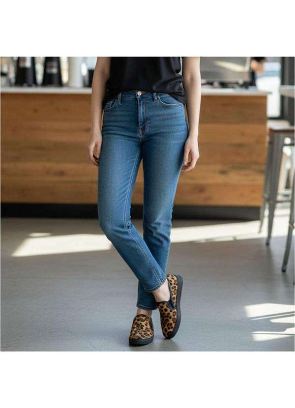 Vizzano - Tênis Feminino Slip On Vizzano 1214200 Onça 2