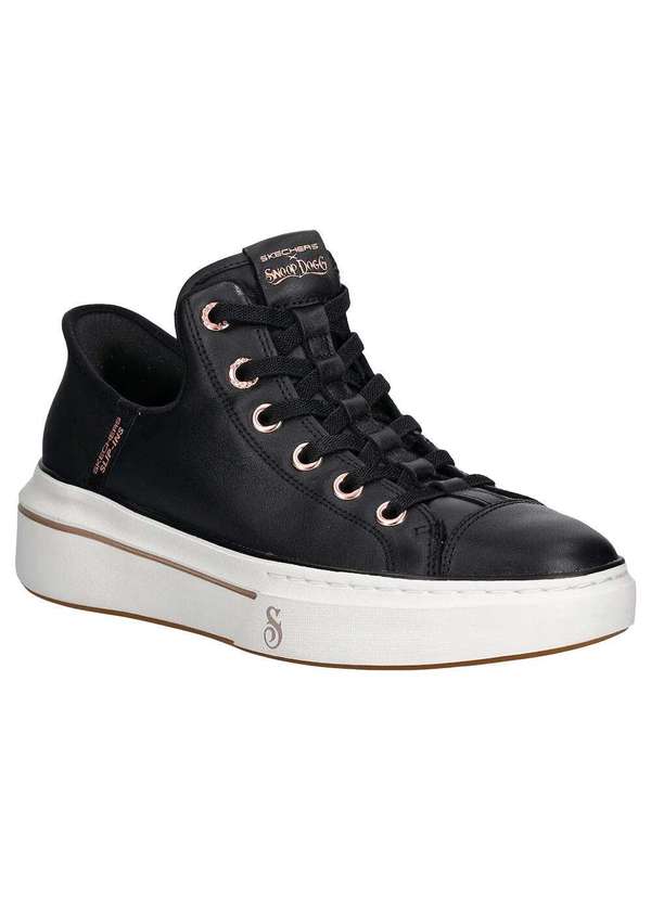 Tênis Feminino Snoop Dogg: Slip-Ins One-Og Leather Skechers