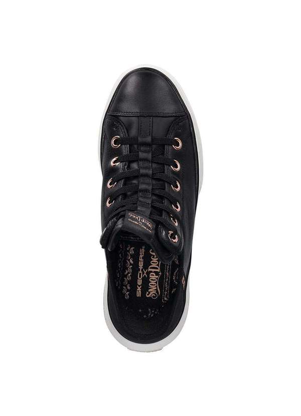 Skechers - Tênis Feminino Snoop Dogg: Slip-Ins One-Og Leather Skechers - Preto 3