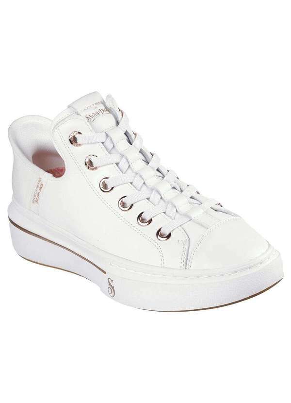 Skechers - Tênis Feminino Snoop Dogg: Slip-Ins One-Og Leather Skechers - Branco