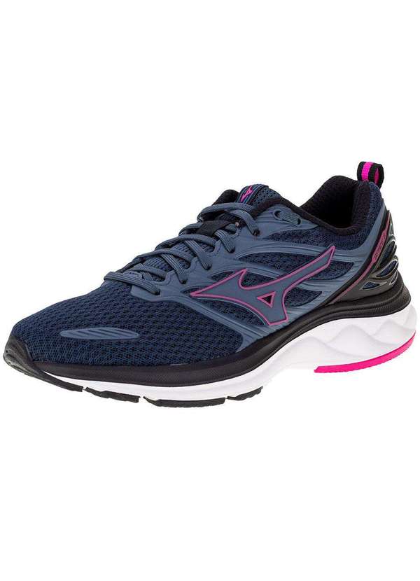 Mizuno - Tênis Feminino Space 3 Mizuno - 101046046 - Azul/Rosa 1