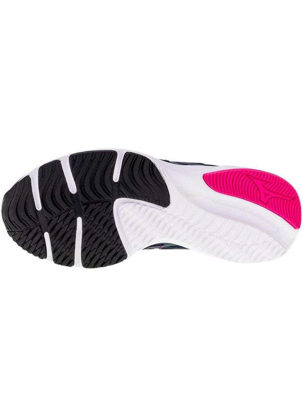 Mizuno - Tênis Feminino Space 3 Mizuno - 101046046 - Azul/Rosa 4