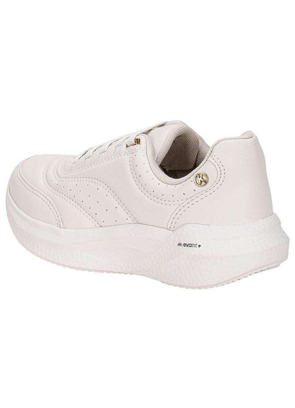 Kolosh - Tênis Feminino Sport Style Kolosh E0561 - Branco/Off 3