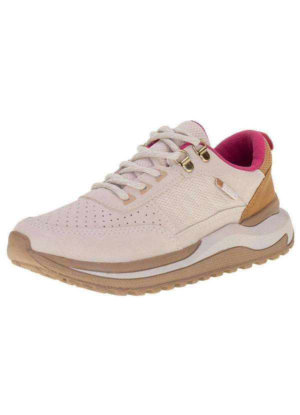 Kolosh - Tênis Feminino Sport Style Kolosh K8831 - Bege/Rosa