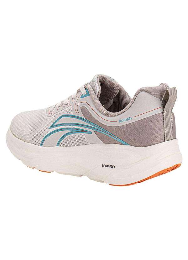 Kolosh - Tênis Feminino Sprinta Kolosh E0582 - Bege/Azul 3