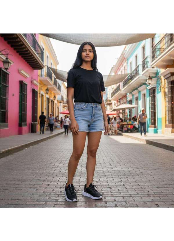 Fila - Tênis Feminino Step Fila F02tr00043 Preto/Branco 2