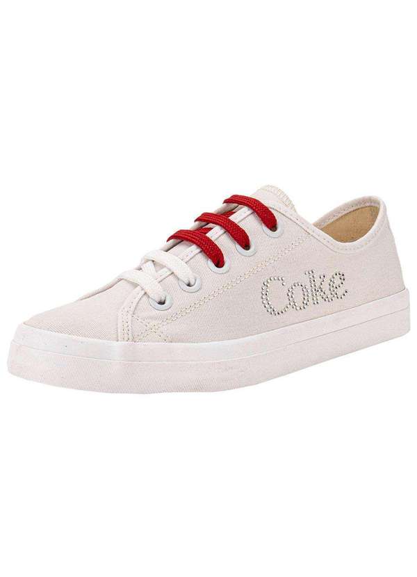 Coca Cola - Tênis Feminino Stream Glow Coca-Cola Cc2440 - Branco