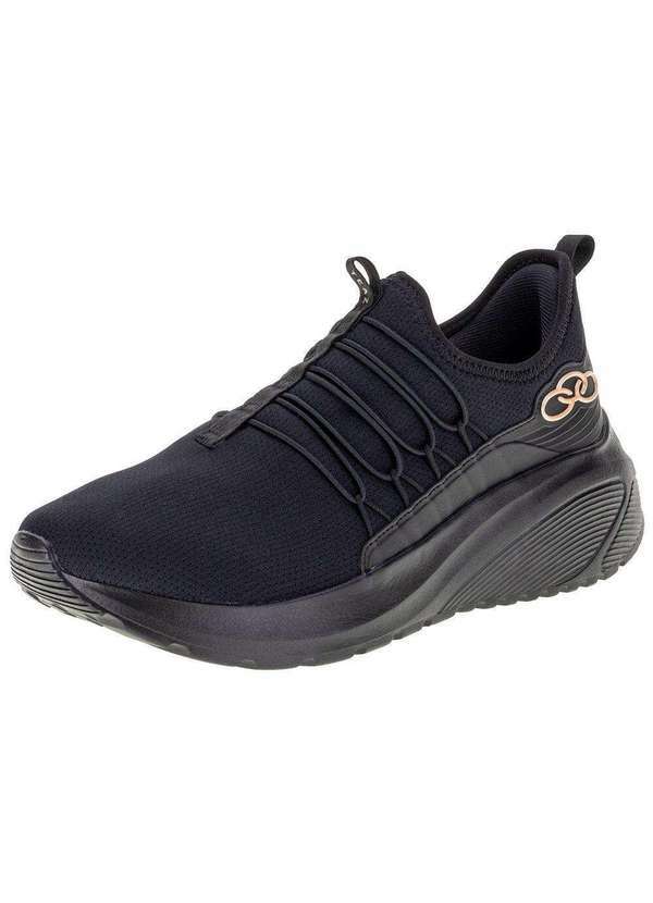 Olympikus - Tênis Feminino Teaz Olympikus 43625297 - Preto