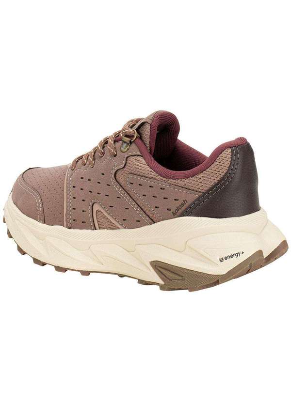 Kolosh - Tênis Feminino Trail Kolosh E0481 Café/Bege 3