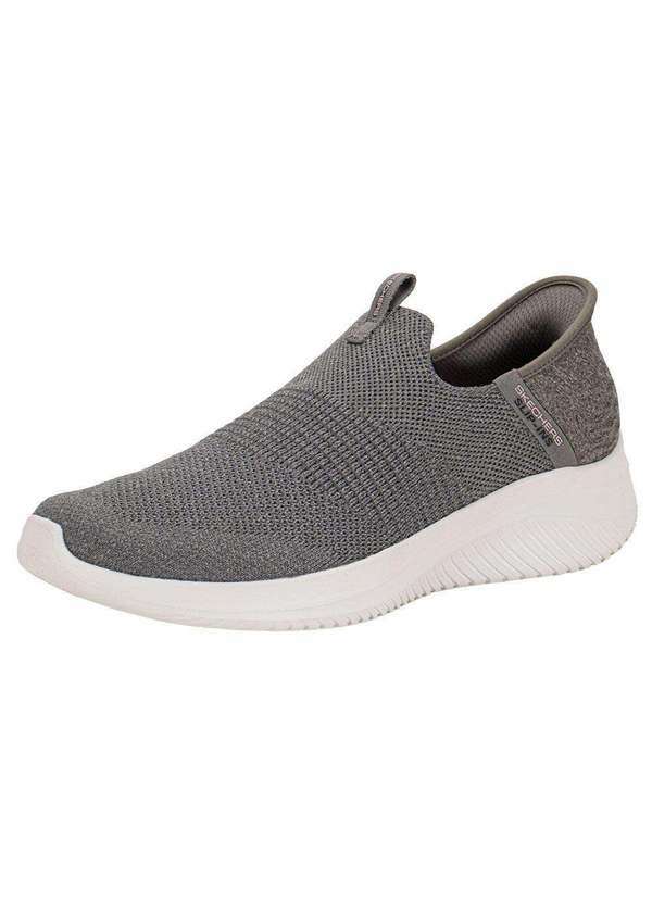 Skechers - Tênis Feminino Ultra Flex 3.0 Smooth Step Skechers 149709 Cinza