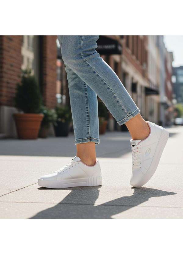 Mormaii - Tênis Feminino Urban Breeze Mormaii 203399 Branco/Rosa 2