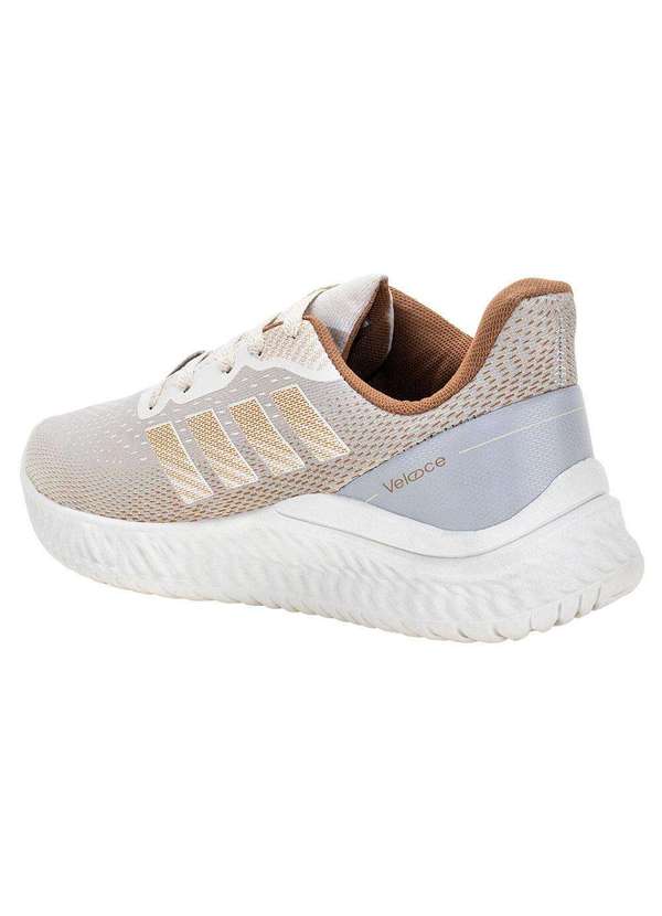 Veloce - Tênis Feminino Veloce V4801 - Bege 3