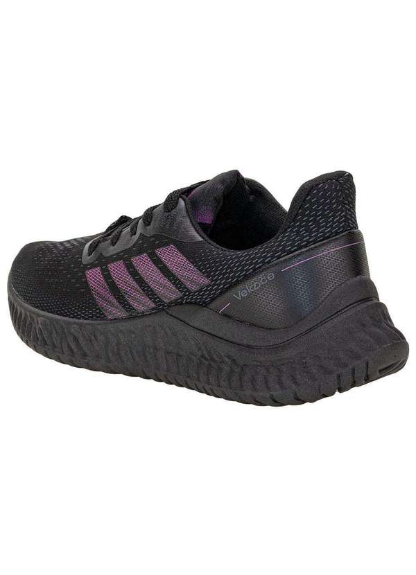 Veloce - Tênis Feminino Veloce V4801 Preto/Rosa 3