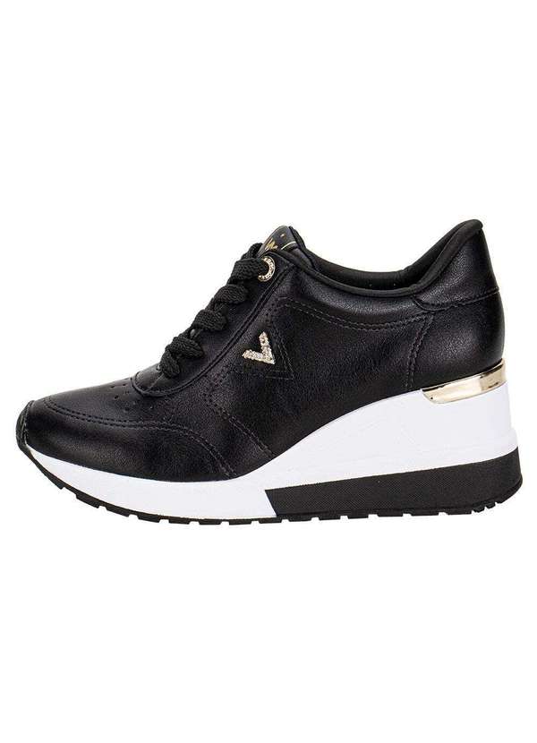 Via Marte - Tênis Feminino Via Marte 046010 - Preto/Branco 2