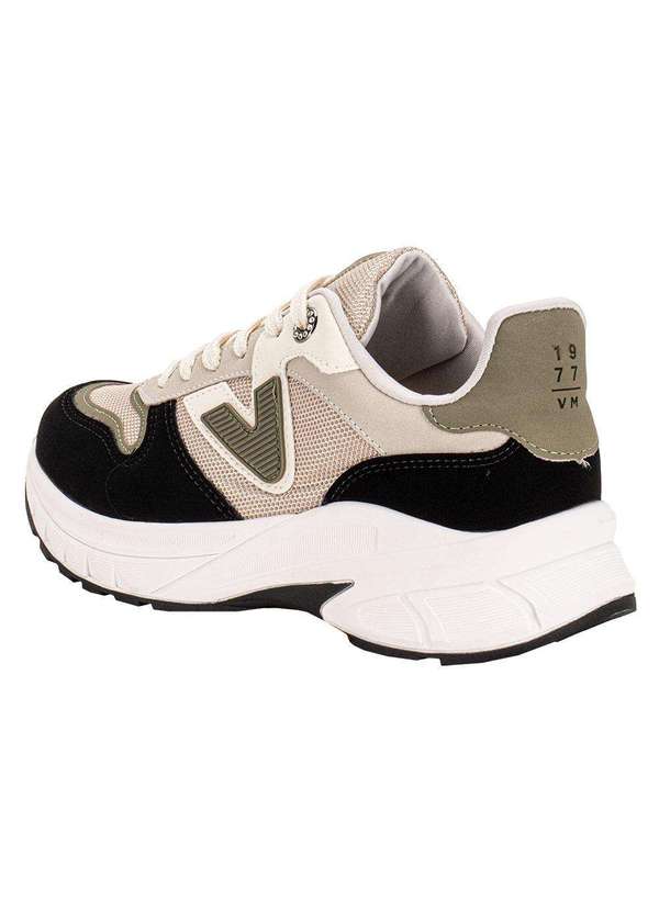 Via Marte - Tênis Feminino Via Marte 240005 - Preto/Verde 3