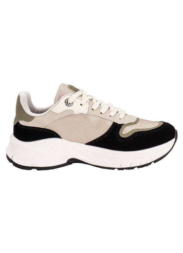 Via Marte - Tênis Feminino Via Marte 240005 - Preto/Verde 5