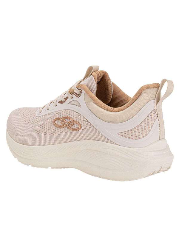 Olympikus - Tênis Feminino Vibe Olympikus 43697386 - Bege 3