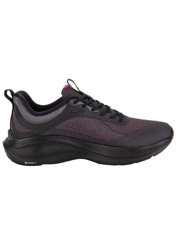 Olympikus - Tênis Feminino Vibe Olympikus 43697386 Preto/Rosa 5