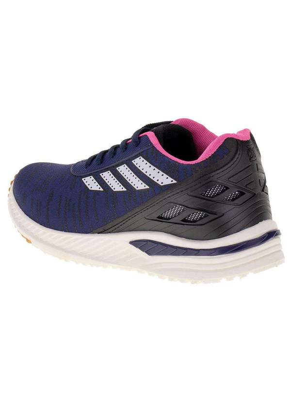 Zeuz - Tênis Feminino Zeuz 92kx-A - Azul/Rosa 3
