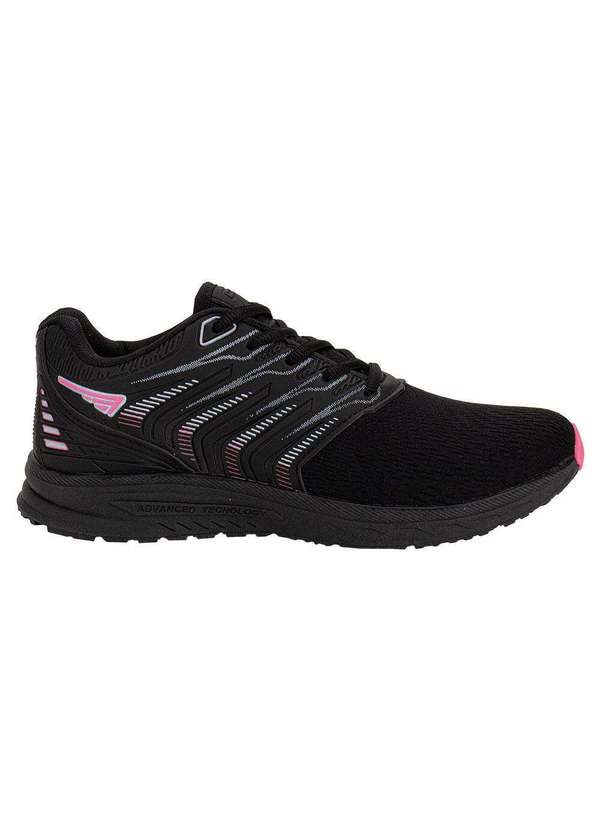 Zeuz - Tênis Feminino Zeuz 97rx-A Preto/Rosa 5