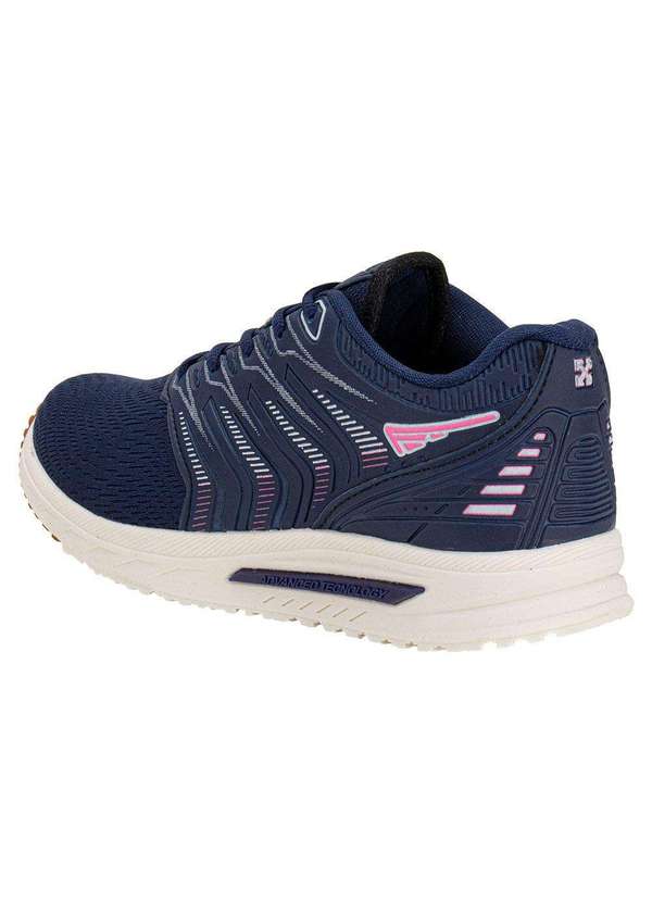 Zeuz - Tênis Feminino Zeuz 97rx-A Azul/Rosa 3
