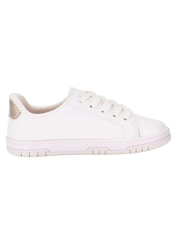 Molekinha - Tênis Infantil Molekinha 2562112 - Branco/Dourado 5