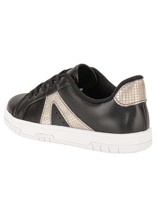 Molekinha - Tênis Infantil Molekinha 2562112 - Preto/Dourado 3