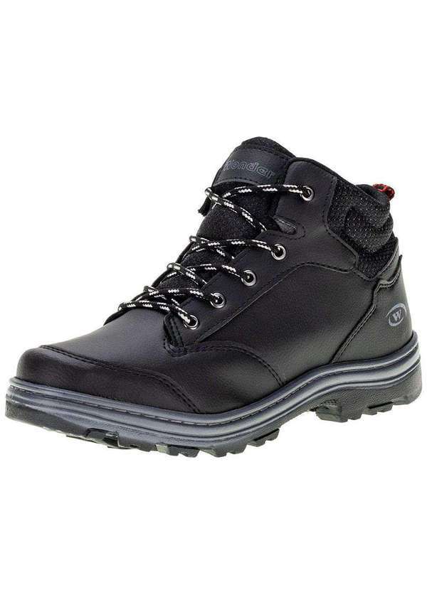 Wonder - Bota Masculina Adventure Wonder - 1079 - Preto/Cinza