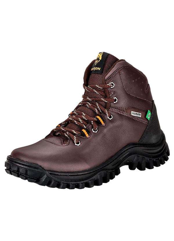 Huron - Bota Masculina Coturno Adventure Huron 249 - Café