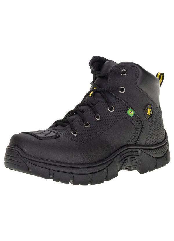 Bkarellus - Bota Masculina Coturno Bkarellus - 9901 - Preto