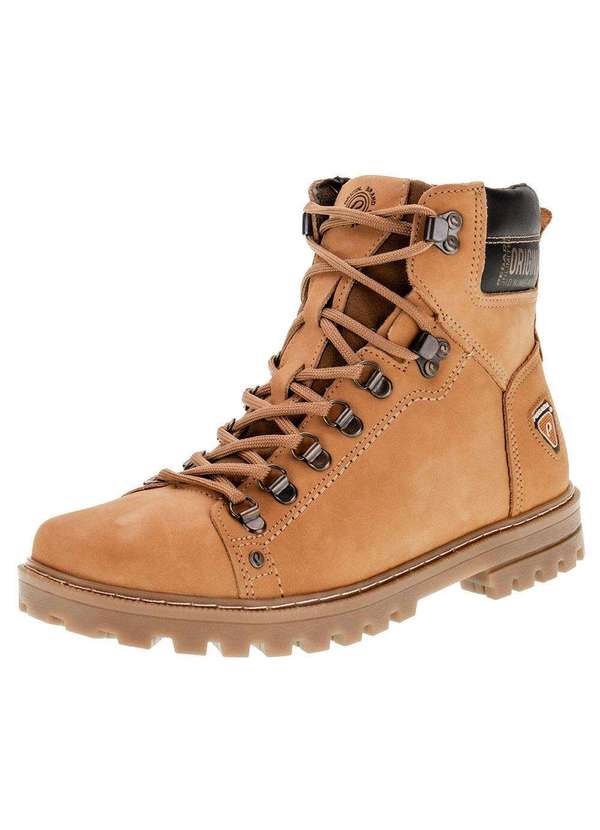Pegada - Bota Masculina Coturno Latego Pegada 181505 - Castor