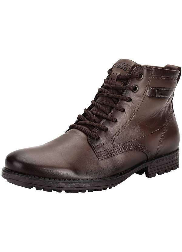 Pegada - Bota Masculina Coturno Pegada 180732 - Café