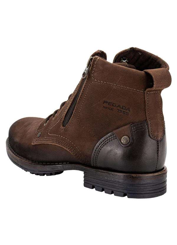 Pegada - Bota Masculina Coturno Pegada 180745 - Café 3