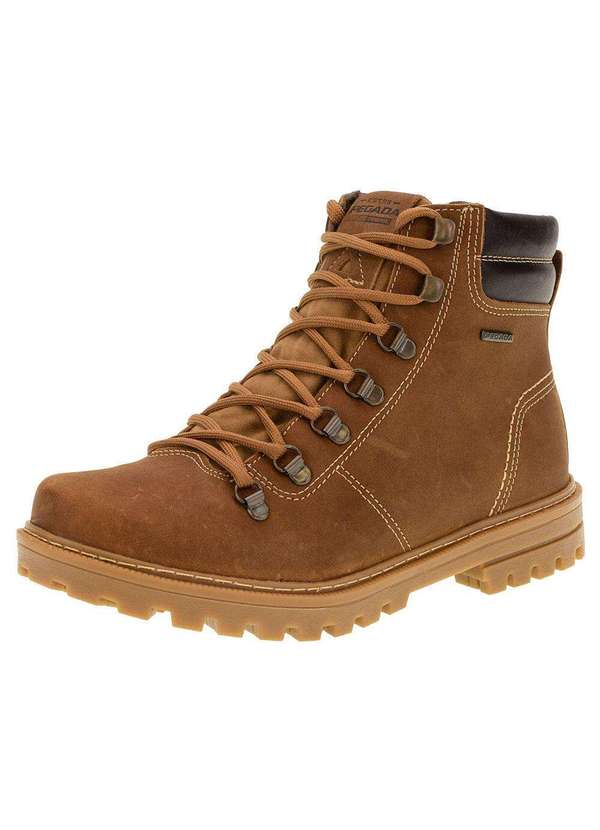Pegada - Bota Masculina Coturno Pull Up Pegada - 181526 - Caramelo 1