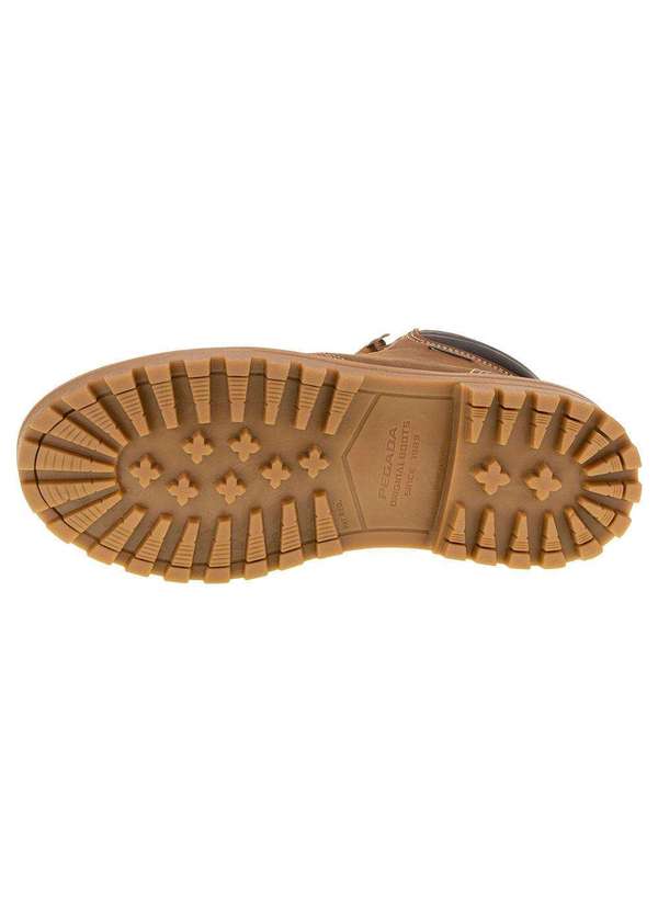Pegada - Bota Masculina Coturno Pull Up Pegada - 181526 - Caramelo 4