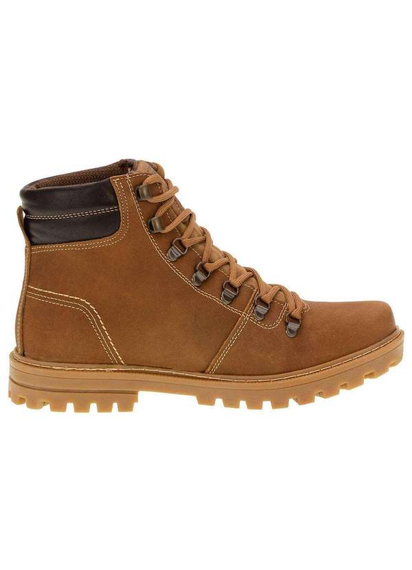 Bota Masculina Coturno Pull Up Pegada 181526 Caramelo Clovis